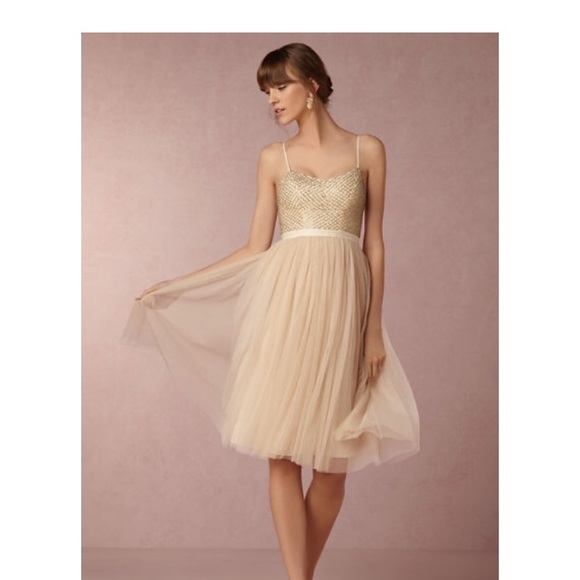 Needle & Thread Size US 8 Coppelia Ballet Dress Beaded Tulle Anthropology BHLDN - Picture 1 of 6
